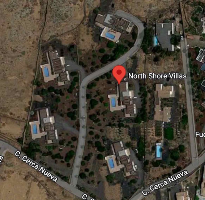 North Shore villas maps North shore villas map